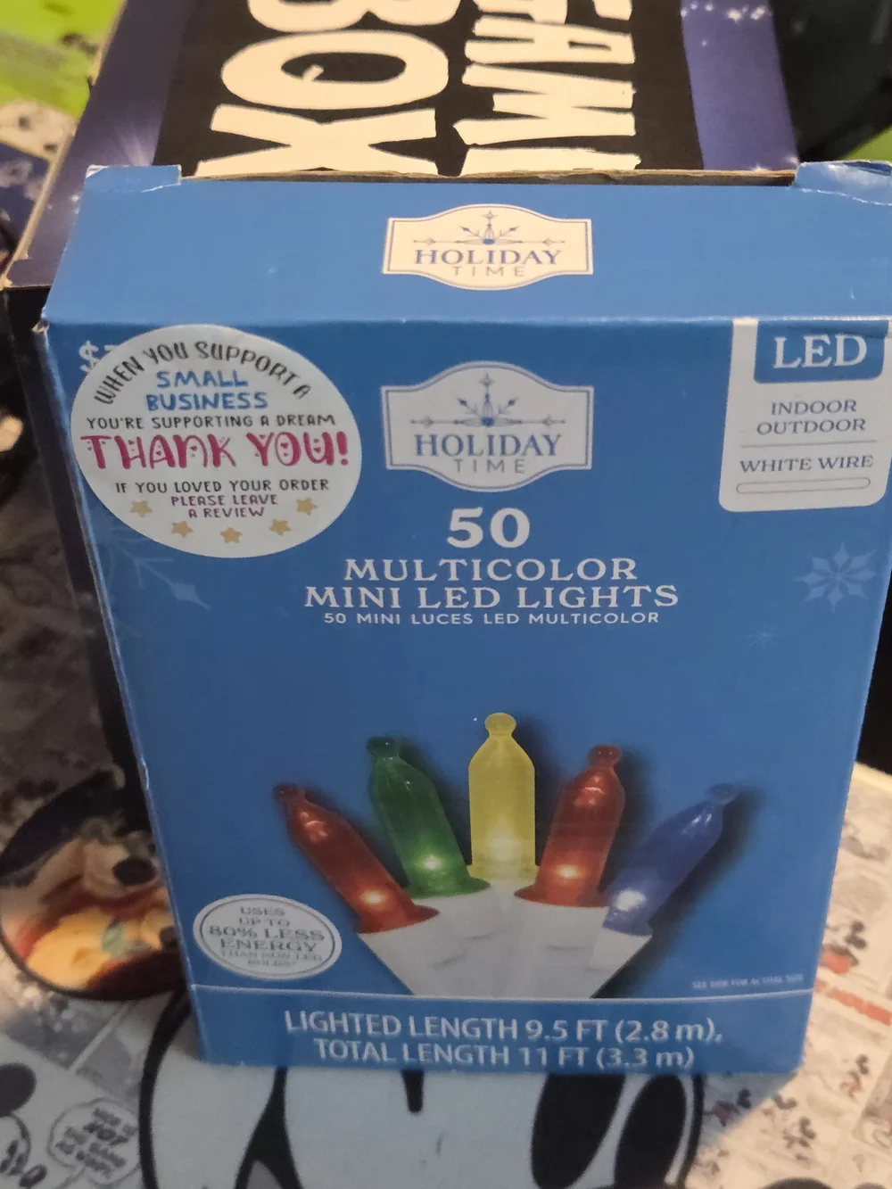 Holiday Time bright multicolor